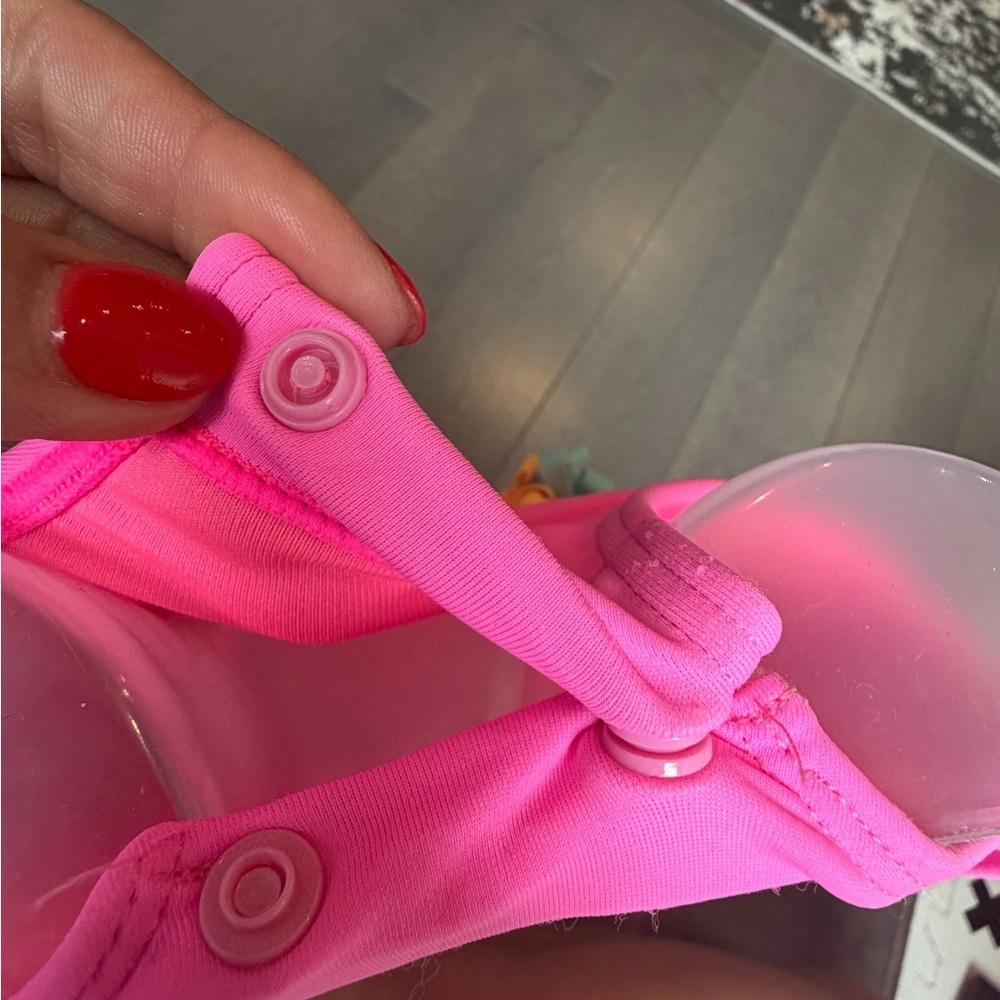 Designer From Denny’s! Peixoto Bright Pink Girls One-Piece Swimsuit - Picture 13 of 13